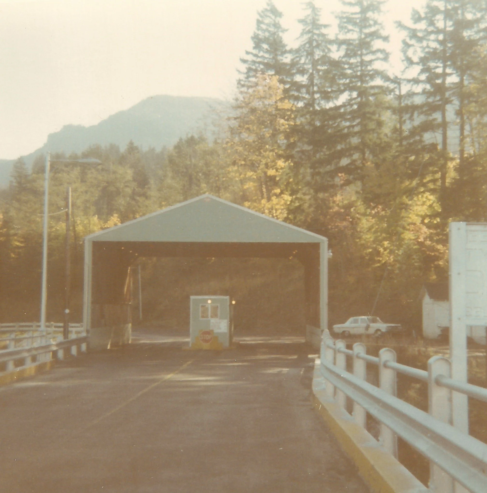 1970s improved toll booth