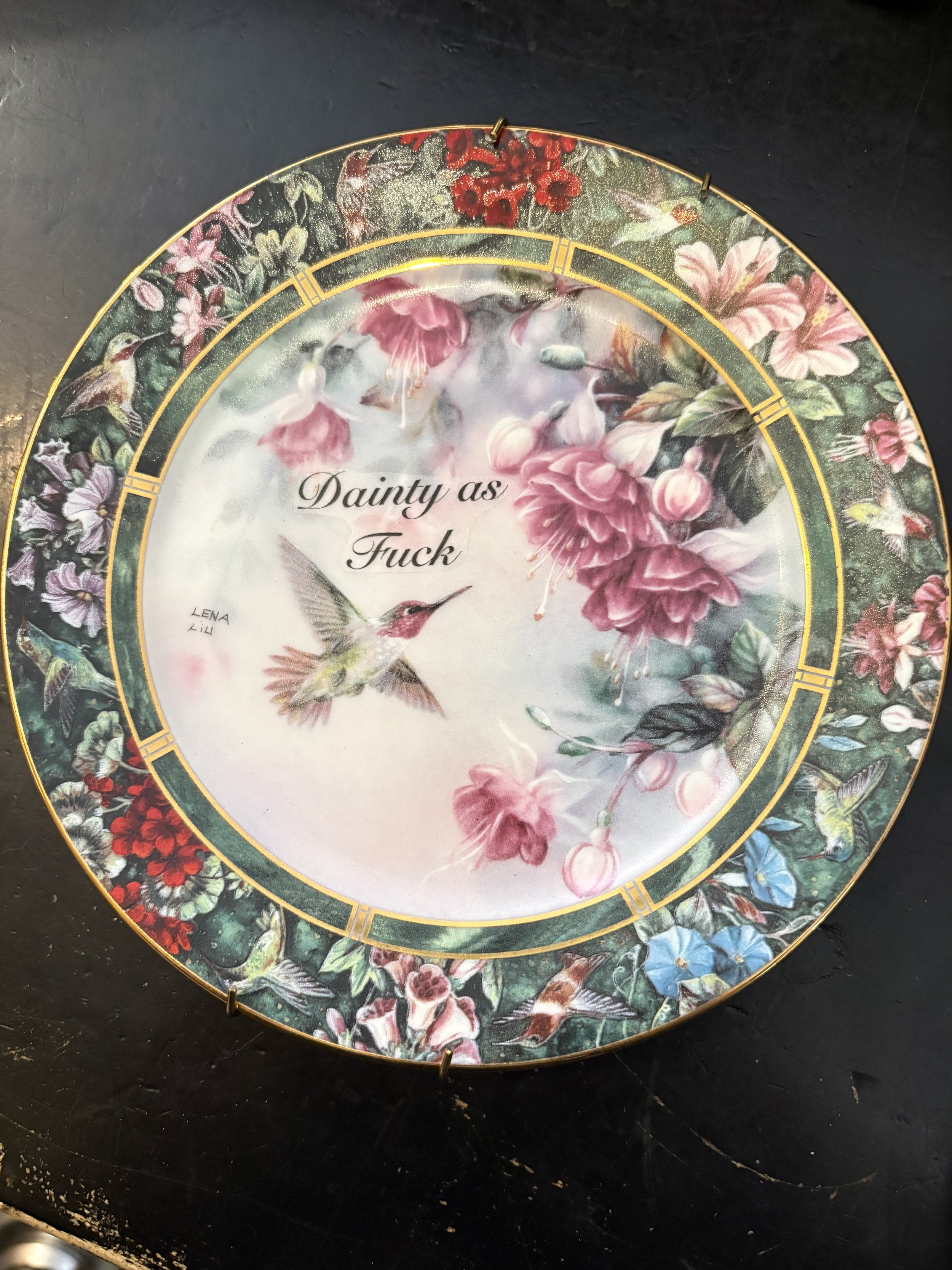 Not Your Grandma's Vintage Plates