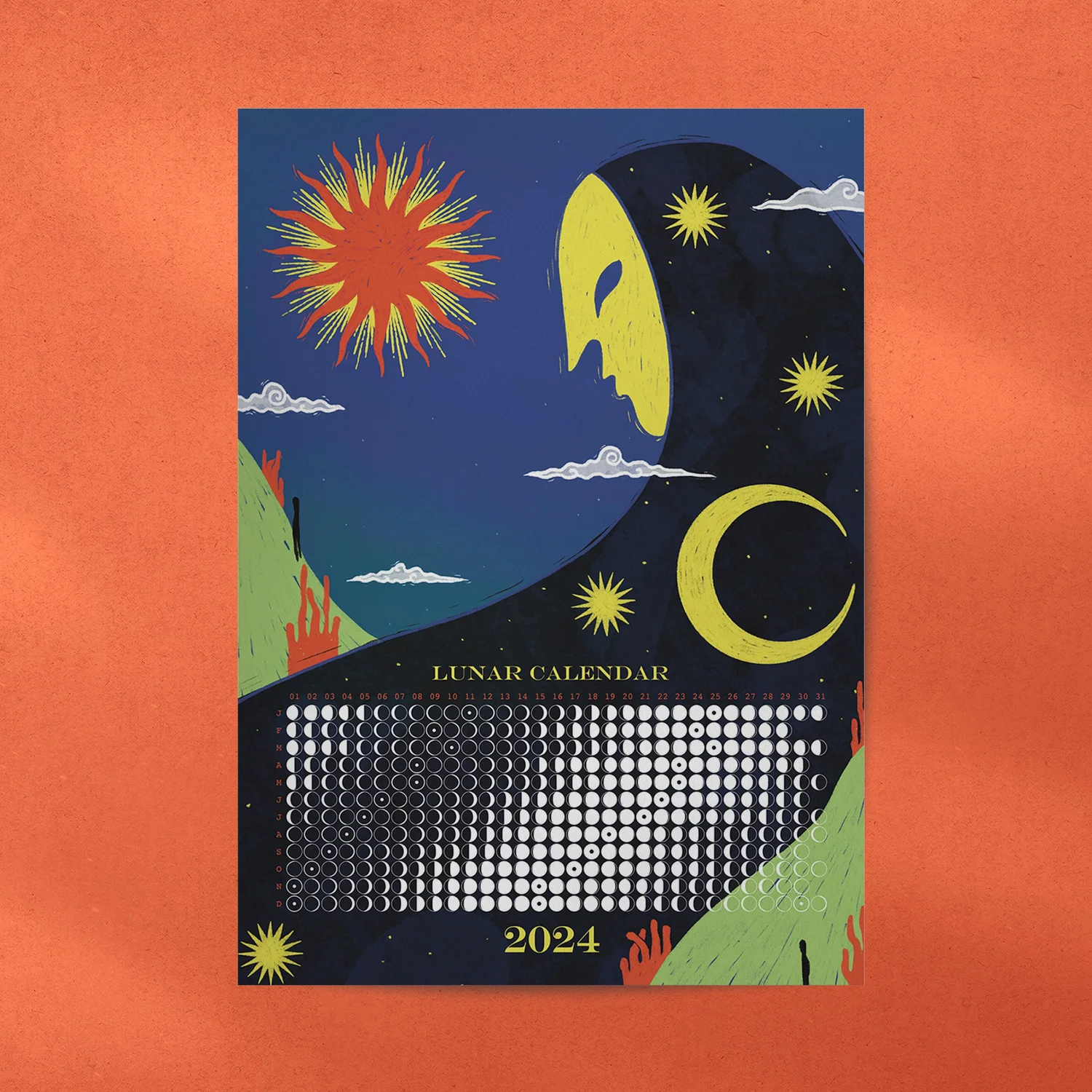 Lunar Calendar 2024 — Beatriz Leonardo