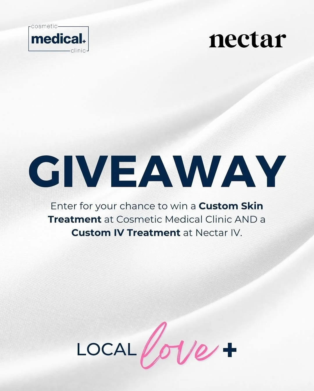 ✨ Local Love with CMC+ ✨

We&rsquo;ve teamed up with our friends at Nectar IV Hydration &amp; Wellness for the ultimate self-care giveaway!

One lucky winner will receive:
🌿 A custom skin treatment at CMC+
💧 A custom IV treatment at Nectar
(value o