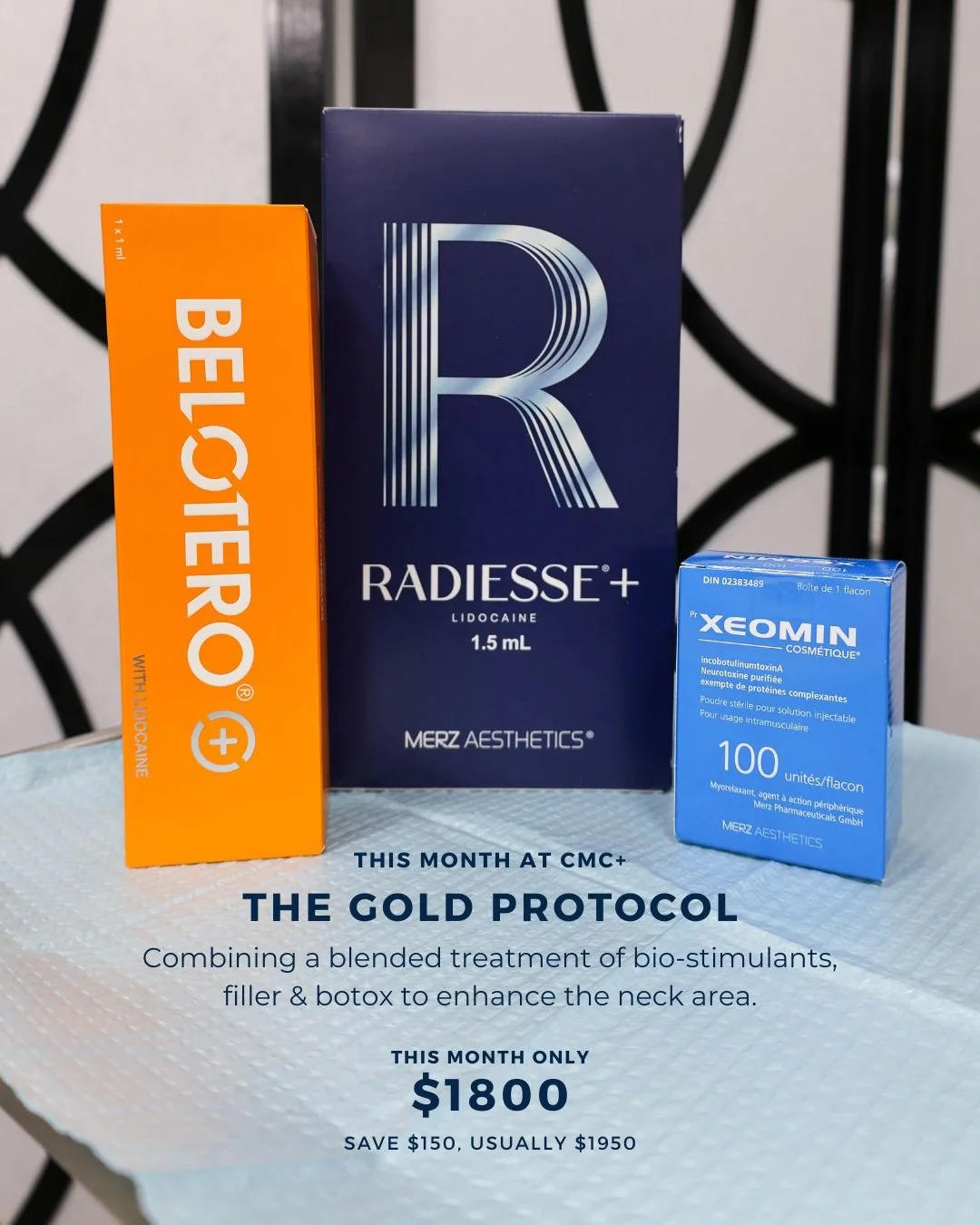 Are you neglecting your neck? It&rsquo;s often the first place to show signs of aging, but we have the ultimate solution. Meet the GOLD Protocol with our expert injector, Linda.⁠
⁠
This sophisticated blended treatment combines bio-stimulants, filler,