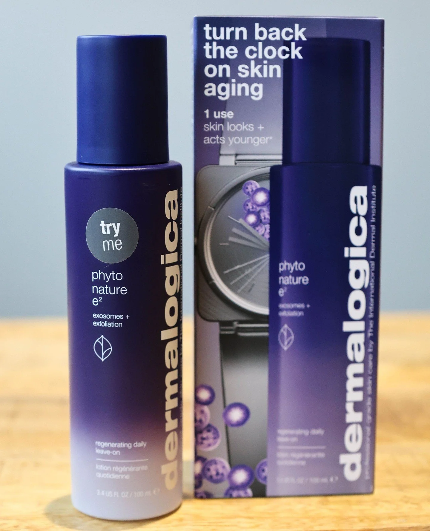 Visible results in just 2 weeks? Yes, please. 👋⁠
⁠
We are so excited to welcome the newest innovation from Dermalogica to our shelves: The Phyto Nature e&sup2; Regenerating Daily Exosome Treatment.⁠
⁠
This lightweight, silky formula works at a cellu