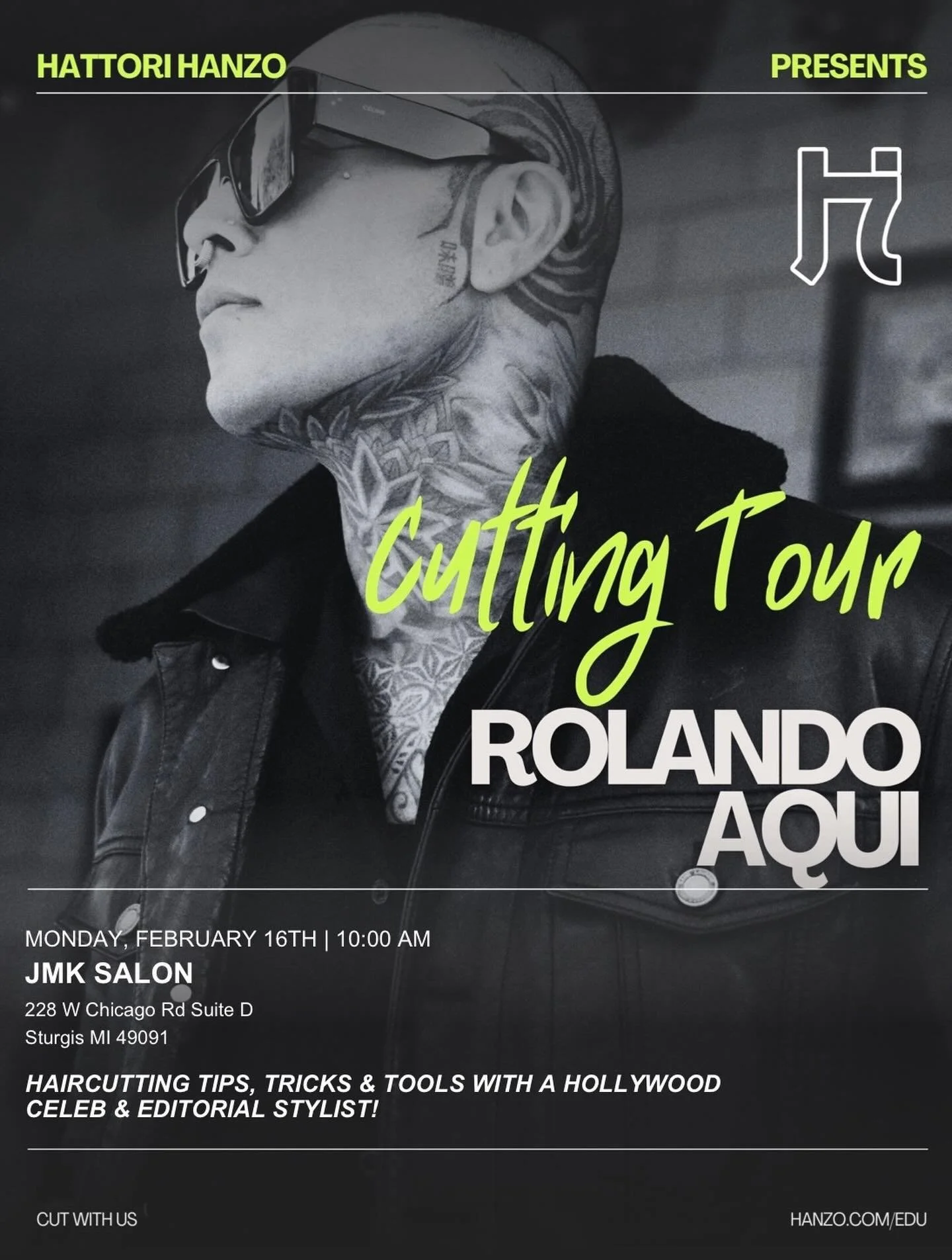 YOU GUYS&hellip;.

We got a call earlier this week that our salon was picked to be part of the &ldquo;Inspiration Through Education Tour&rdquo; with celebrity stylist @rolandoaqui 
He will be teaching us in person at our own space 2/16/26!

We are as