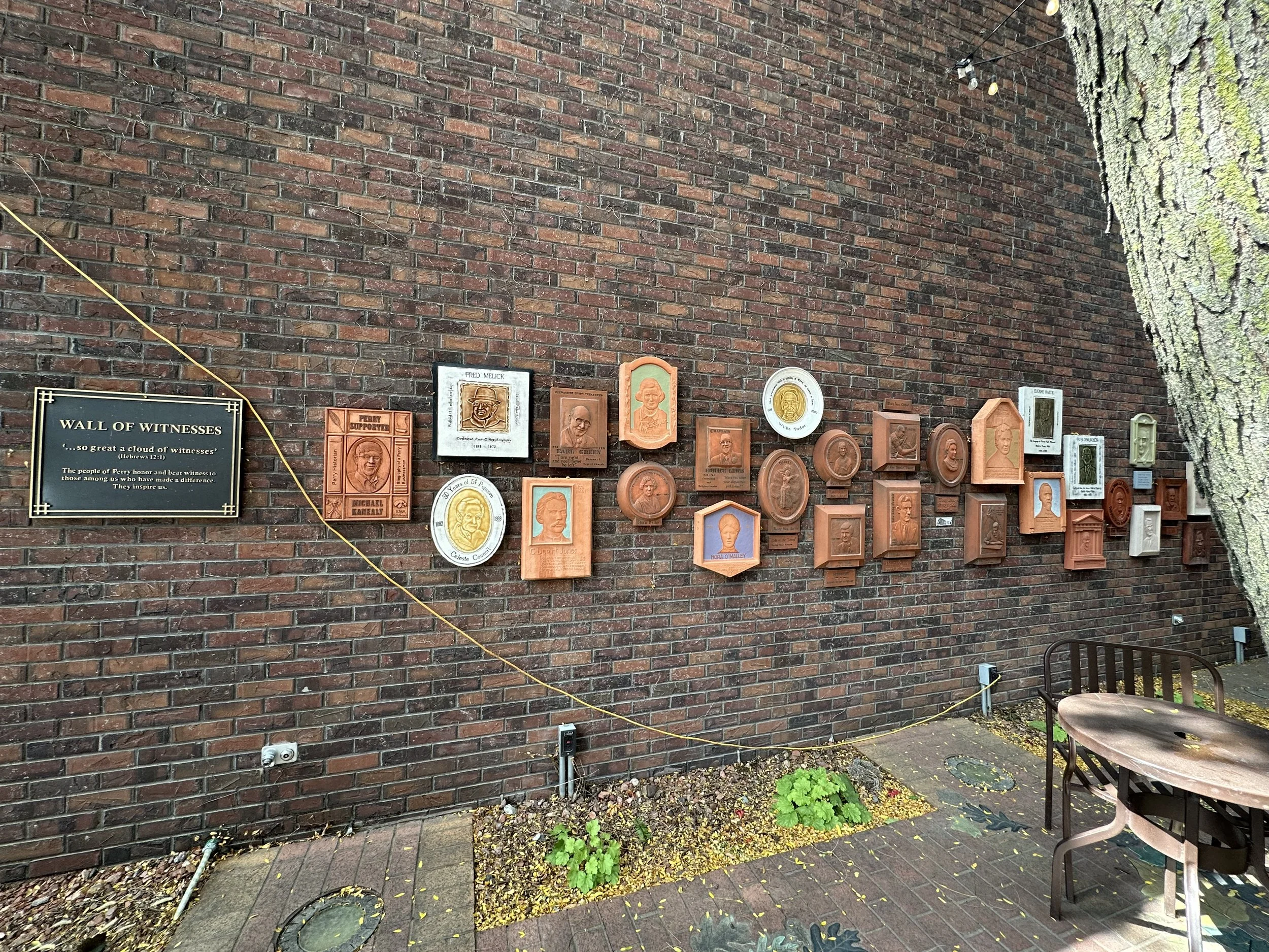 Wall of Witnesses 2025 Sculpture Relief in Perry