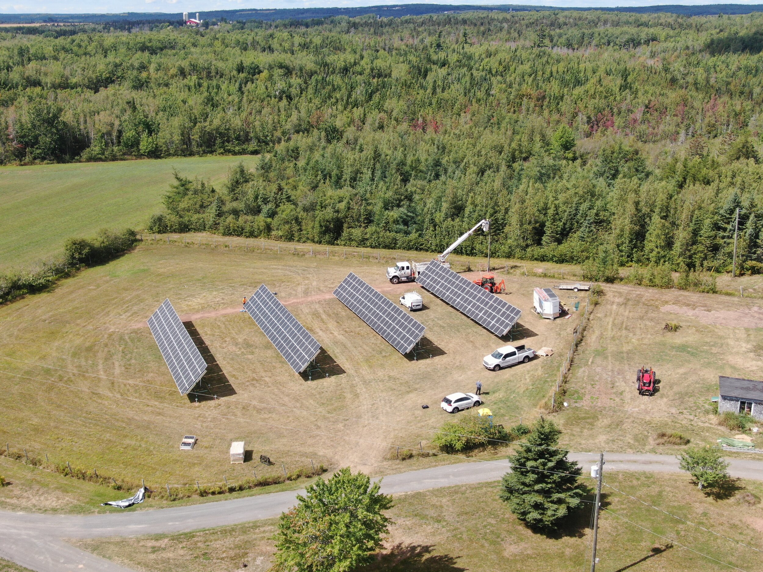 Solar Farm Construction - Salisbury, NB