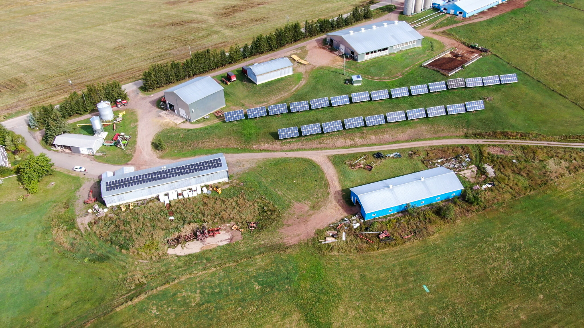 Commercial NOREASTER® solar farm, Sussex, N.B.