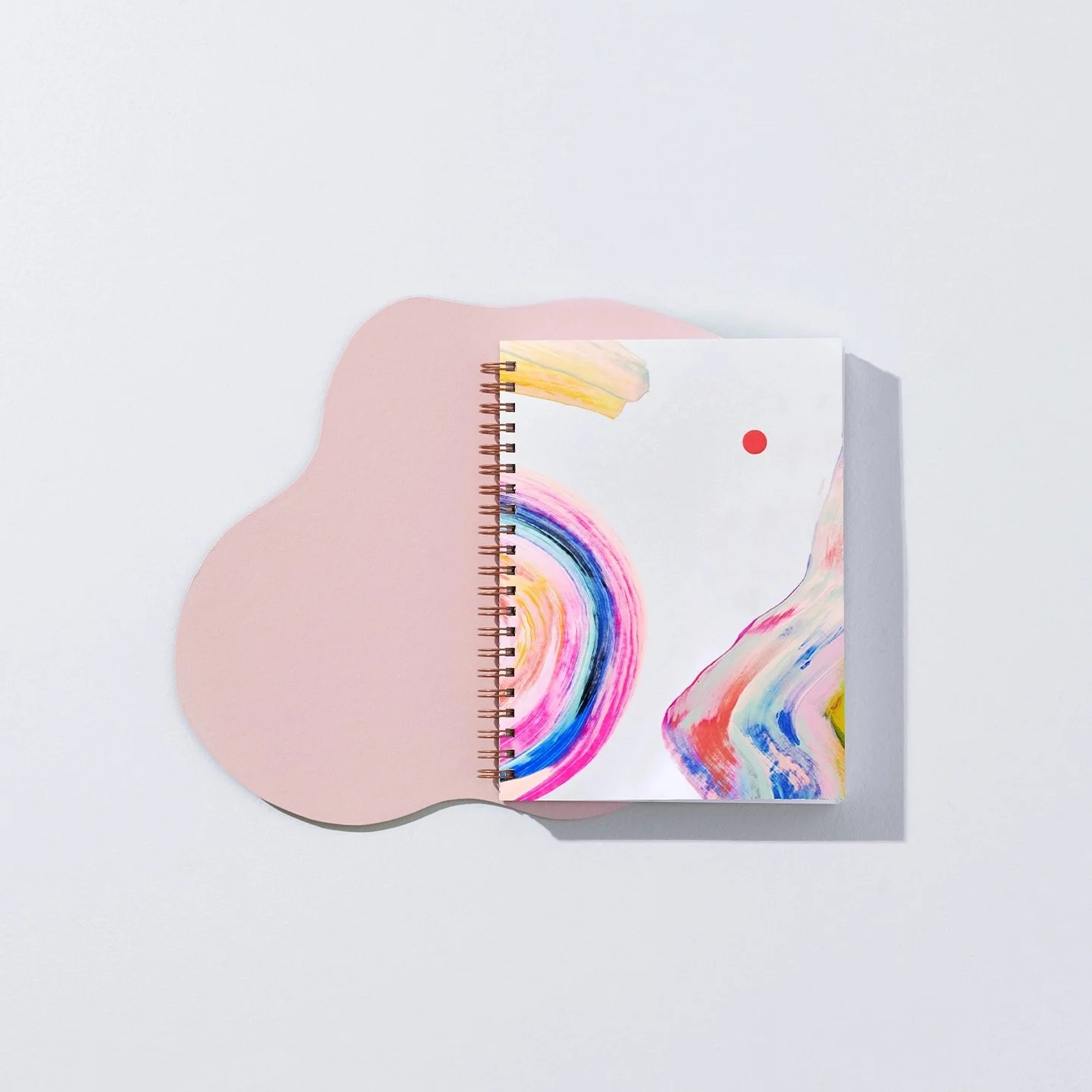 Painted Journal Candy Swirl