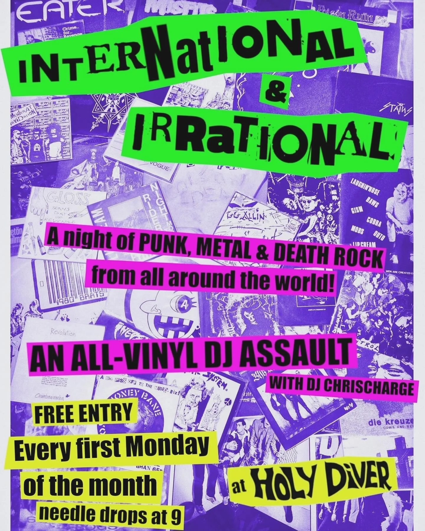 INTERNATIONAL &amp; IRRATIONAL with DJ CHRISCHARGE!