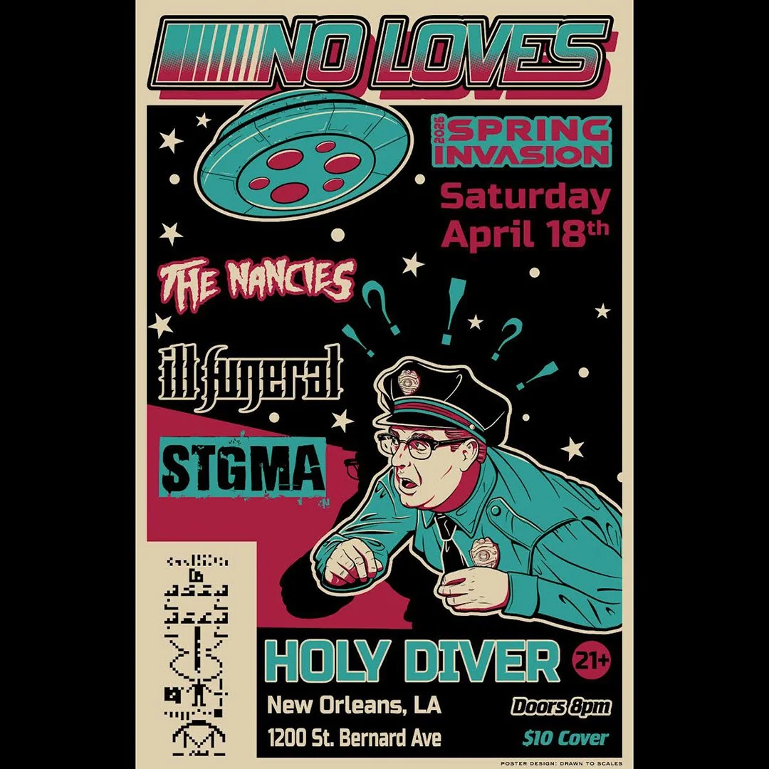 NO LOVES / THE NANCIES / ILL FUNERAL / STGMA