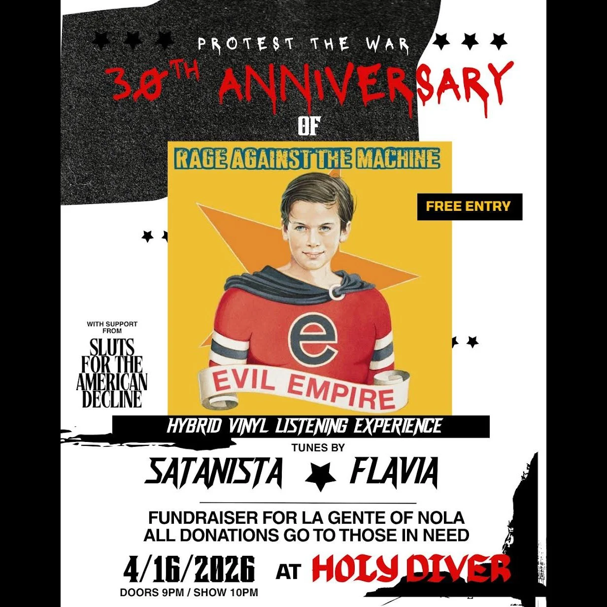 RATM 30TH 'EVIL EMPIRE' HYBRID LISTENING PARTY!