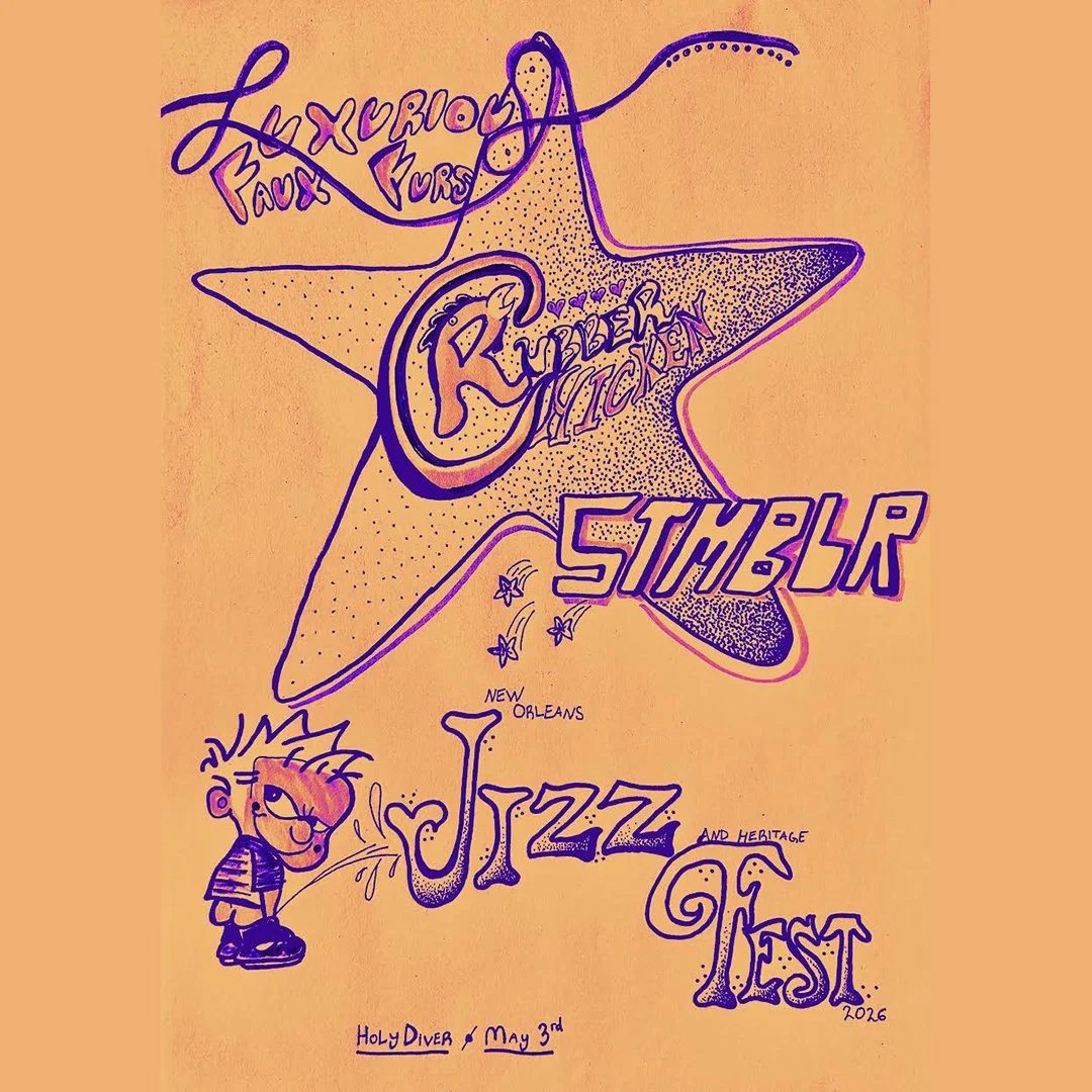 RUBBER CHICKEN / STMBLR / THE LUXURIOUS FAUX FURS