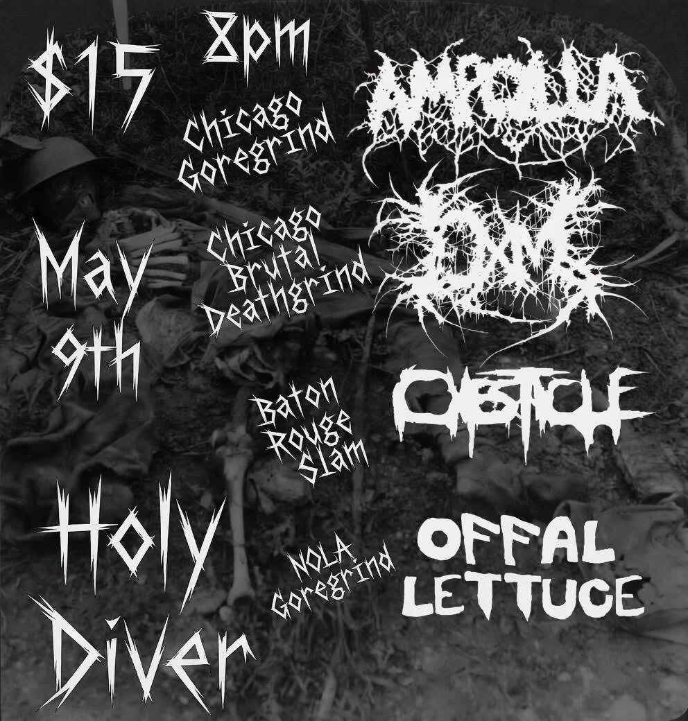 AMPOLLA / DXM / CHESTICLE / OFFAL LETTUCE