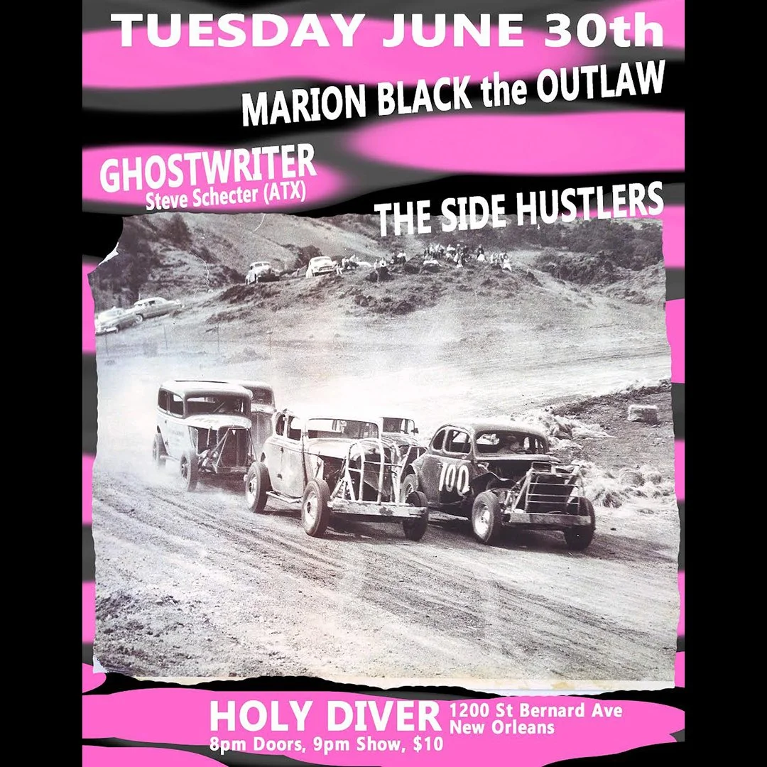 GHOSTWRITER / MARION BLACK THE OUTLAW / THE SIDE HUSTLERS