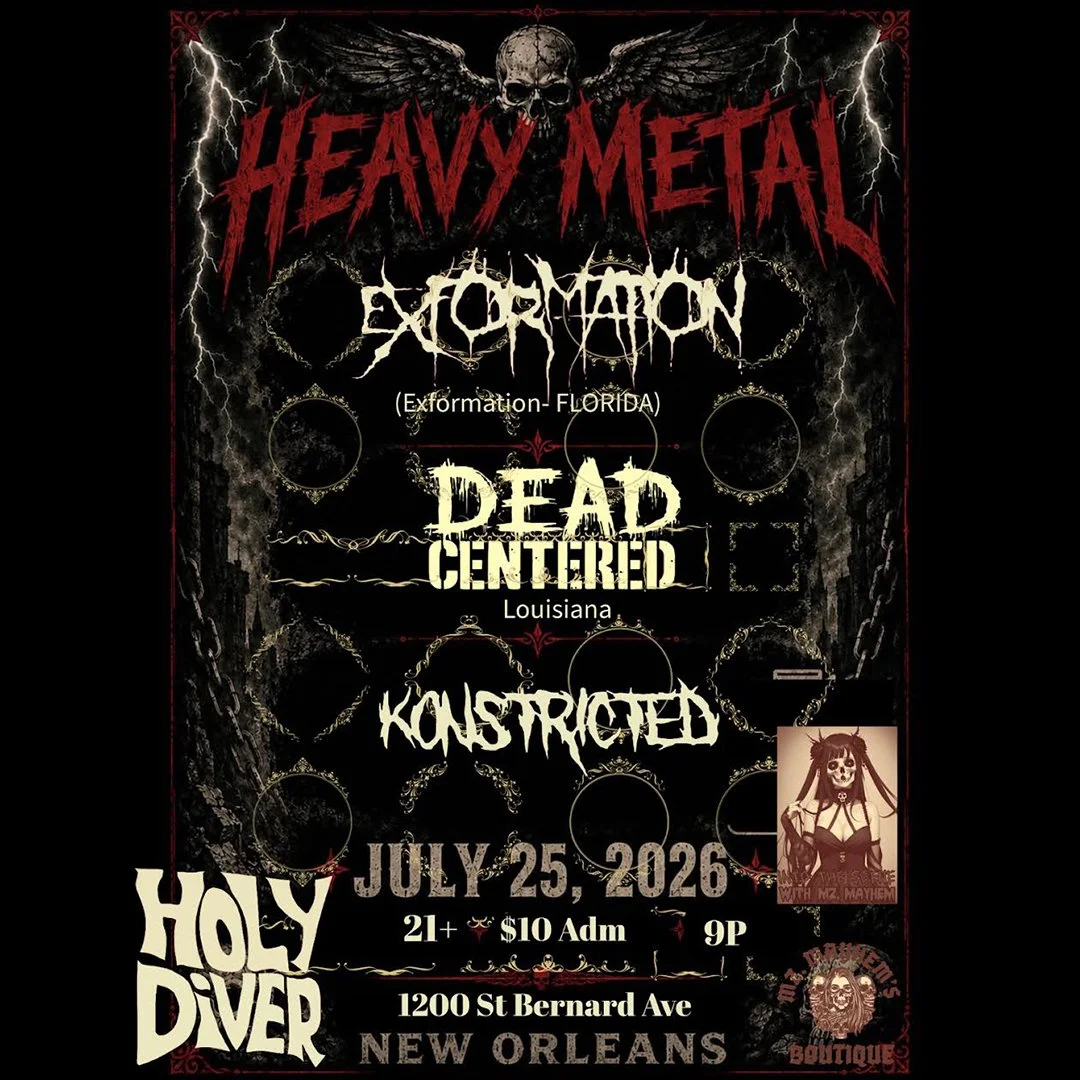 HEAVY METAL AT HOLY DIVER WITH MZ MAYHEM 