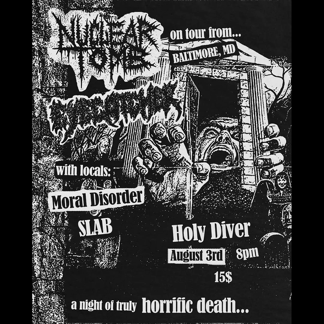 NUCLEAR TOMB / EYECATCHER / MORAL DISORDER / SLAB