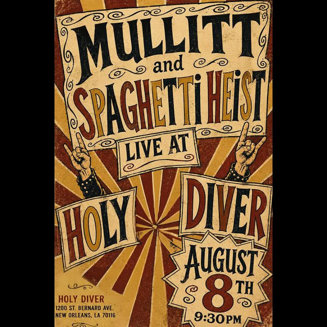 MULLITT with THE SPAGHETTI HEIST 