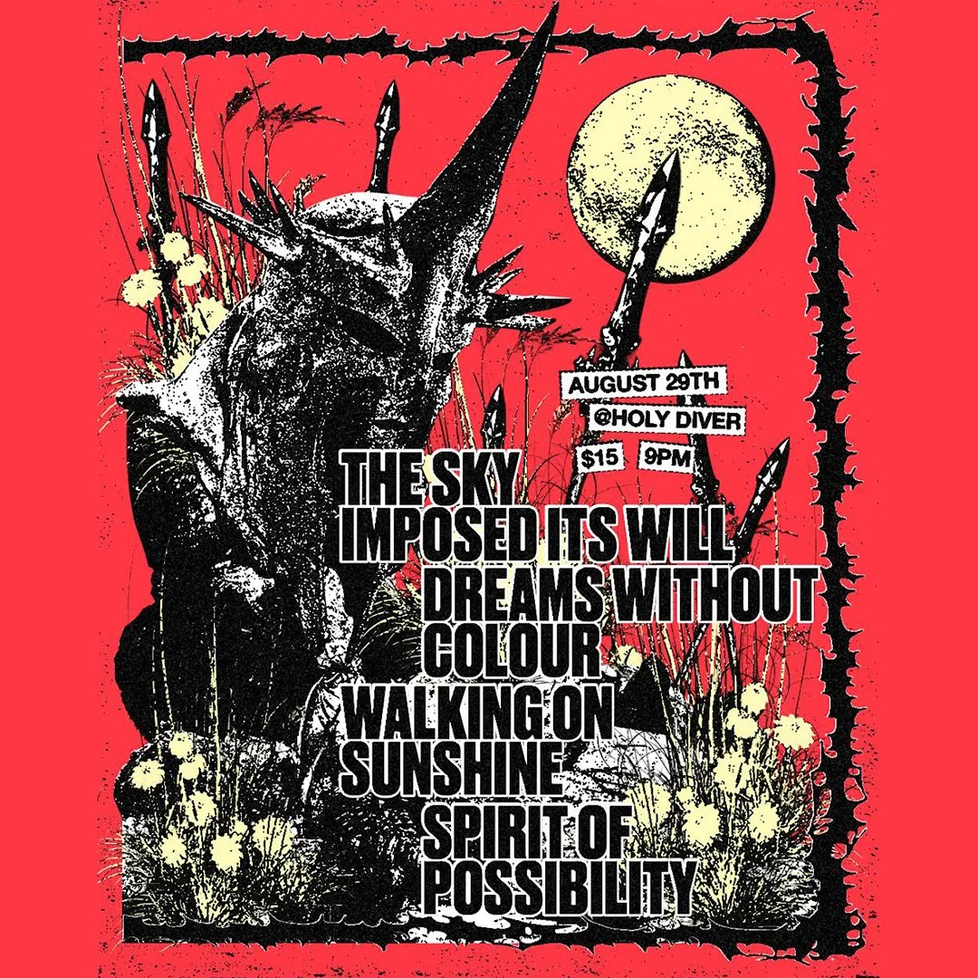THE SKY IMPOSED ITS WILL / DREAMS WITHOUT COLOUR / WALKINGONSUNSHINE / SPIRIT OF POSSIBILITY