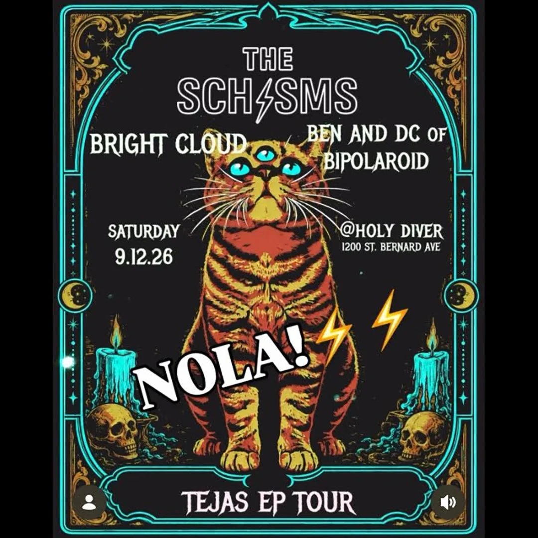 THE SCHISMS / BRIGHT CLOUD / BEN & DC OF BIPOLAROID