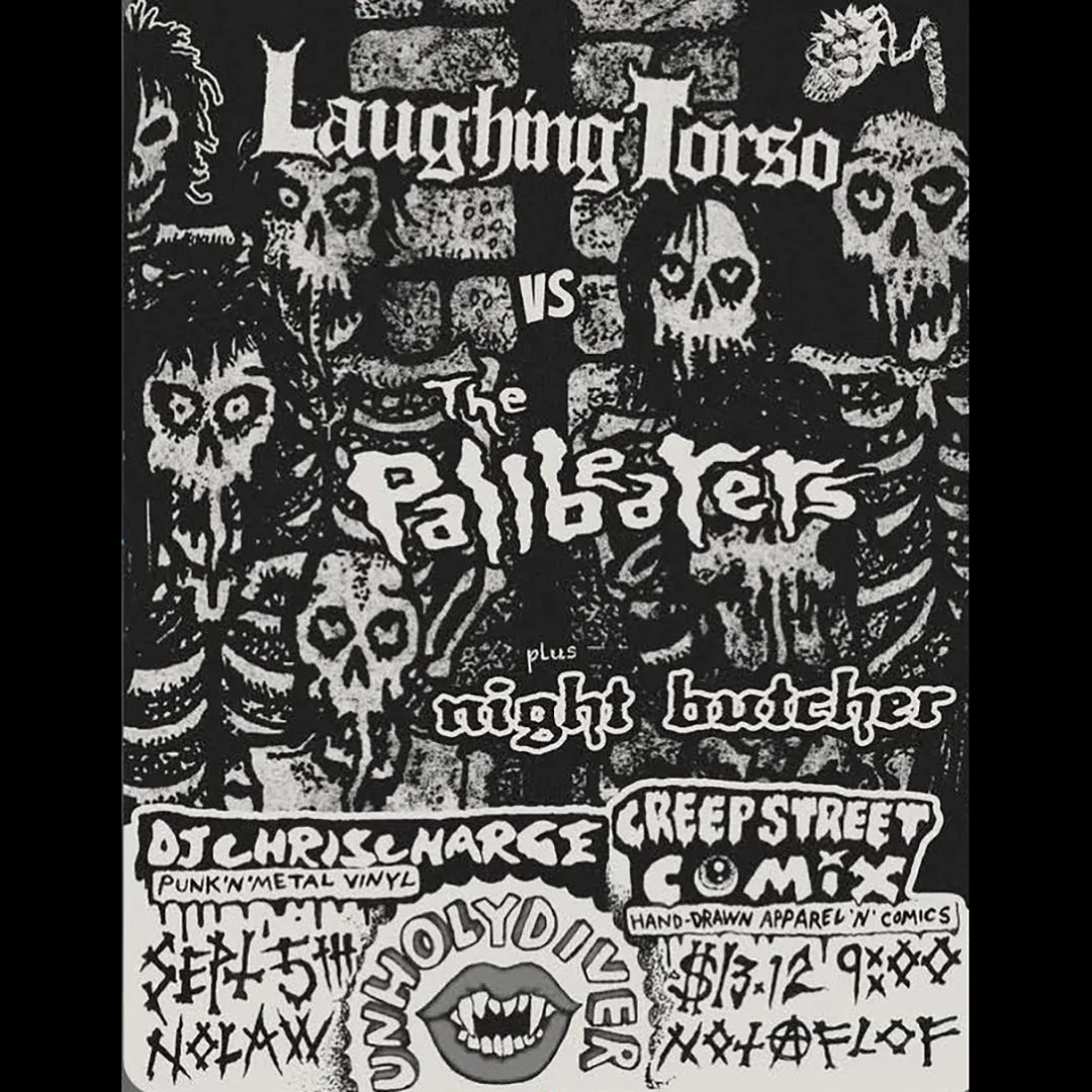 LAUGHING TORSO vs THE PALLBEARERS!! NIGHT BUTCHER OPENS!