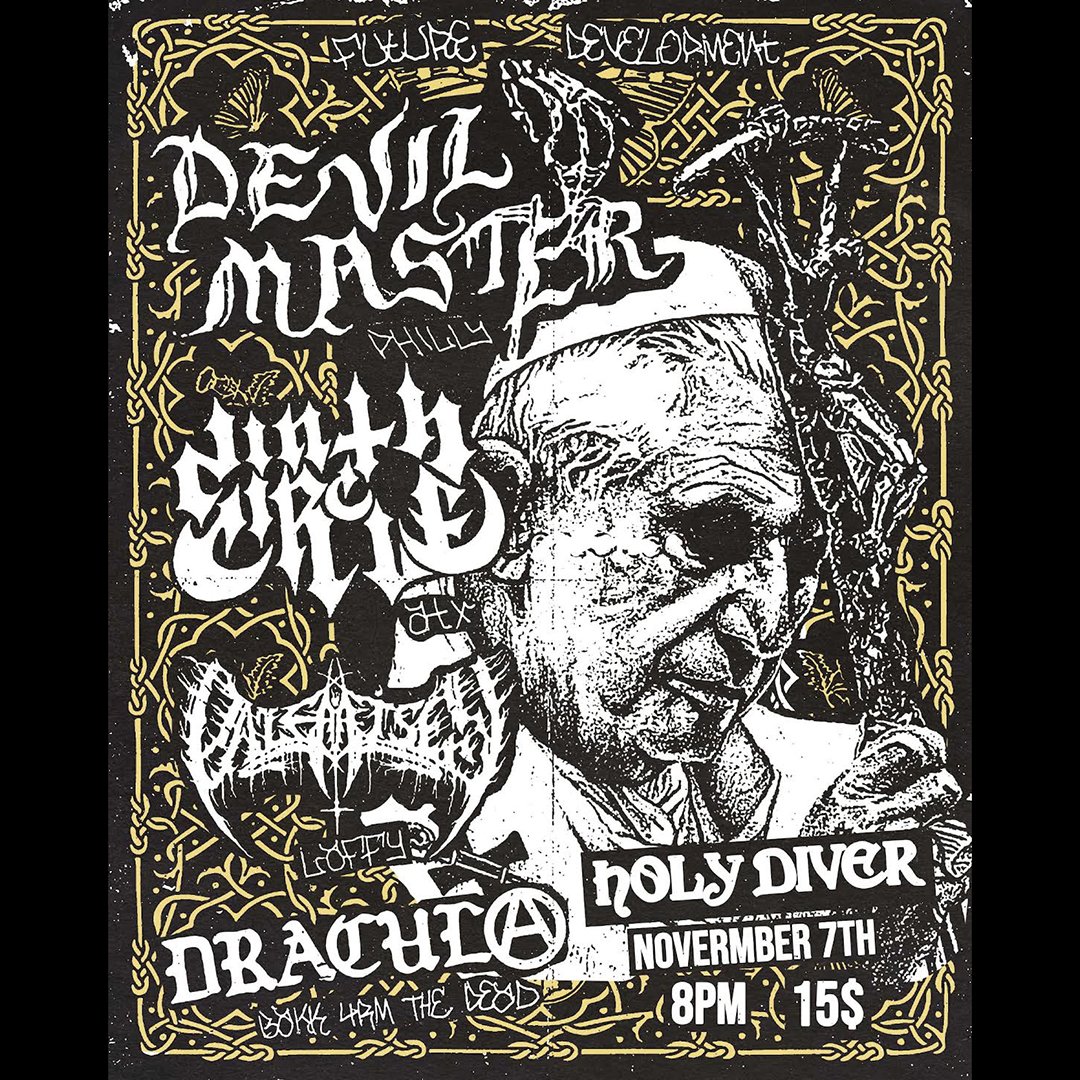 DEVIL MASTER with NINTH CIRCLE, PALE MISERY &amp; DRACULA