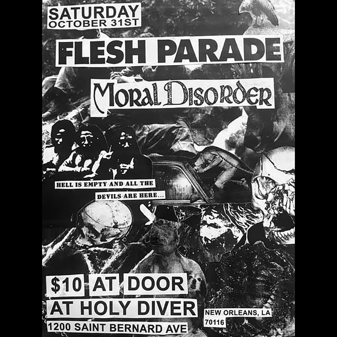 HALLOWEEN with FLESH PARADE &amp; MORAL DISORDER 