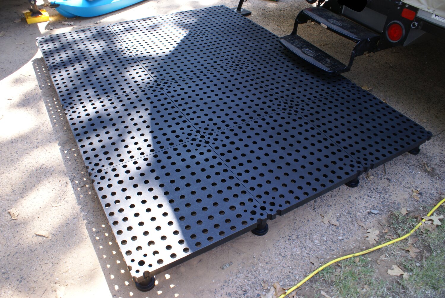 Portable Patio Deck Kit From Travel