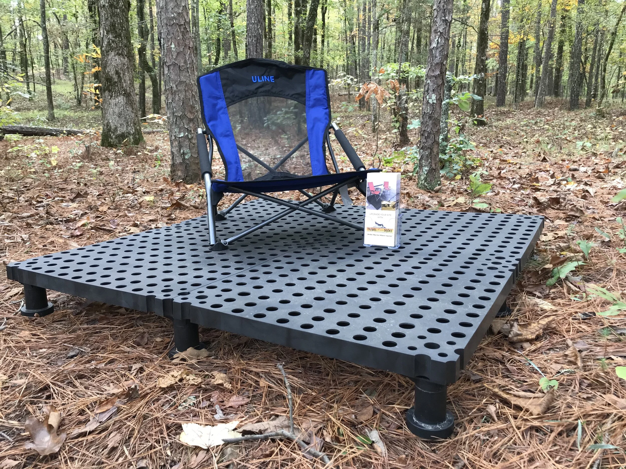 Portable Porch Deck Kit from Travel Easy Decks