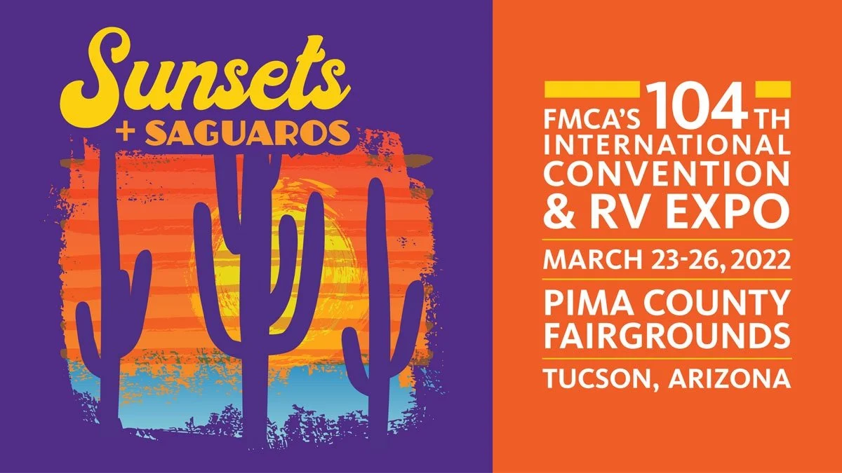 Chasing Sunsets & Catching the FMCA 104th International Convention & RV Expo