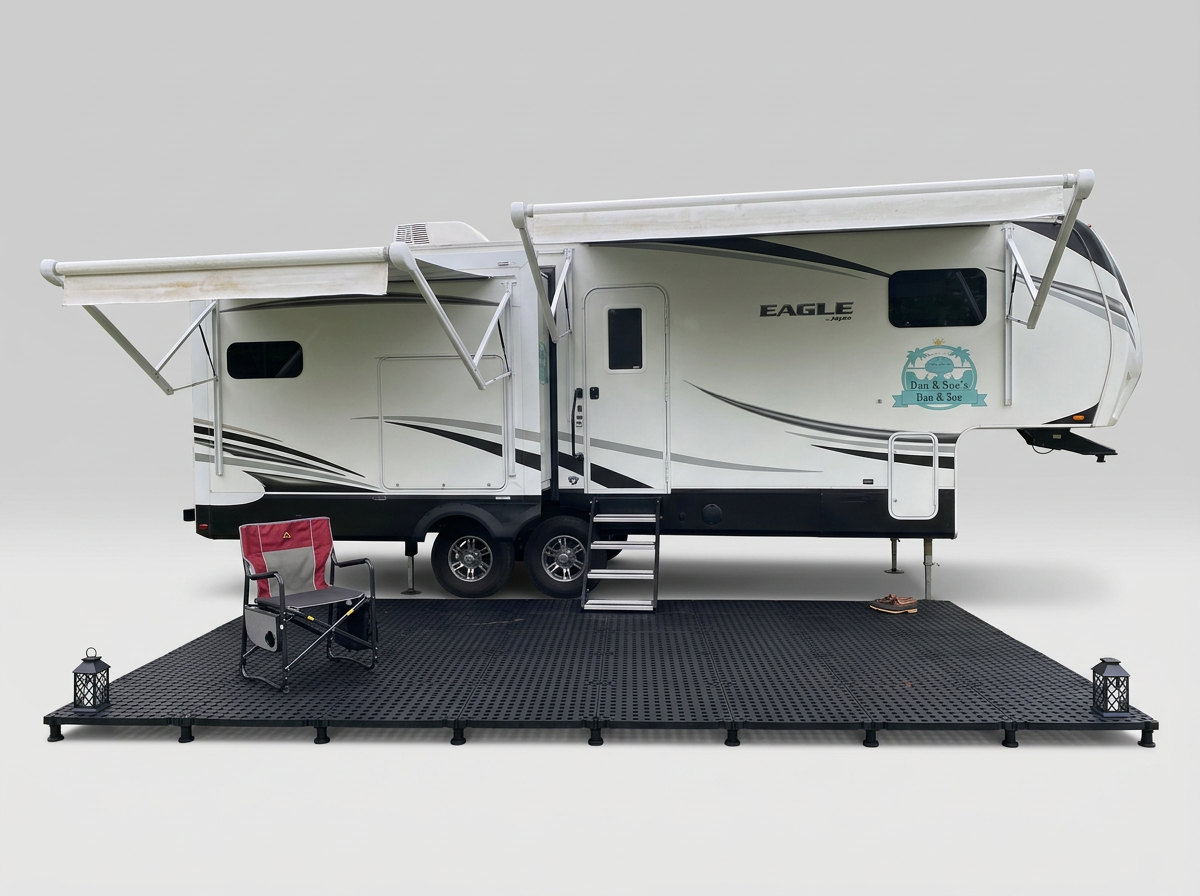 10x20 foot Portable Deck