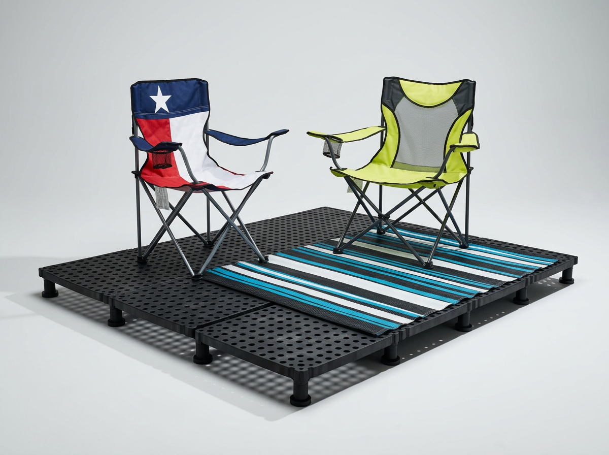 Portable Patio Deck Kit | Travel Easy Decks