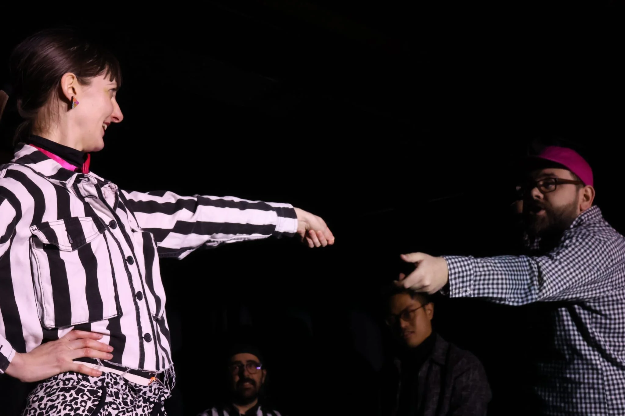 Louise and Jonathan at The Green, Shoreditch Balls