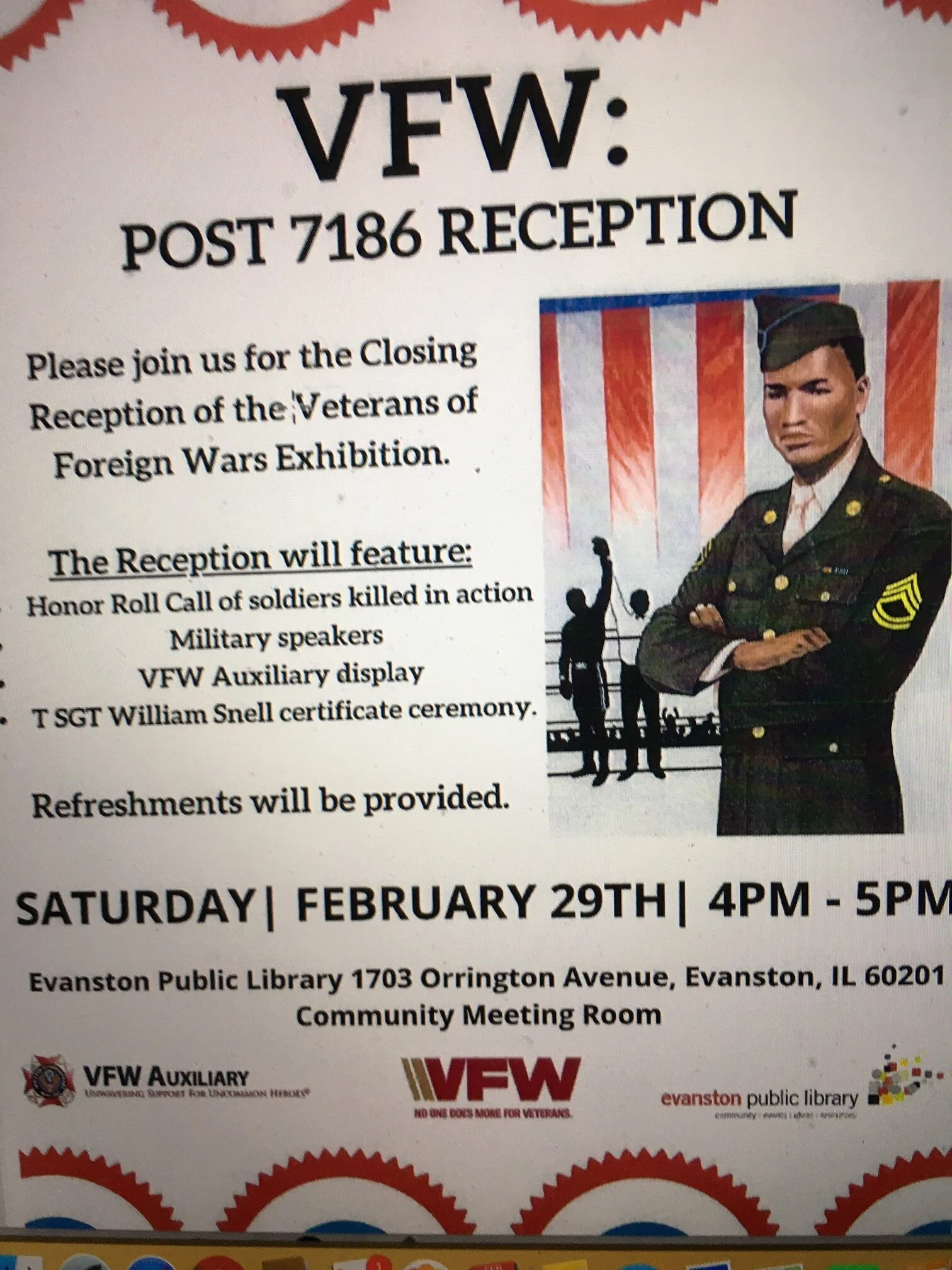 Black History Month VFW Closing Reception