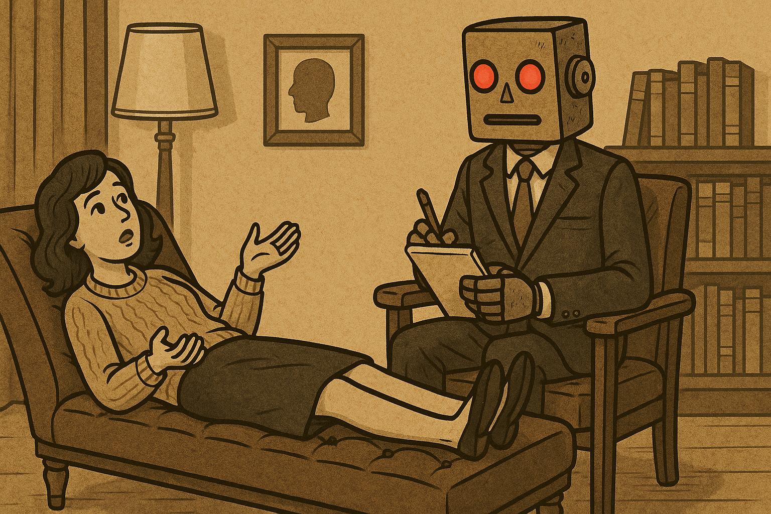 Therapy From Machines? It Might Backfire…