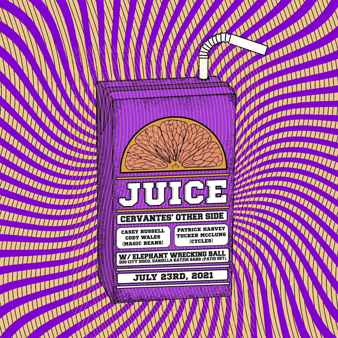 Denver Fam! This Friday, July 23, Patty &amp; Tucker join forces with Casey &amp; Cody from @themagicbeans + special guests for the powerhouse band that is JUICE at Cervantes with a stacked support bill!