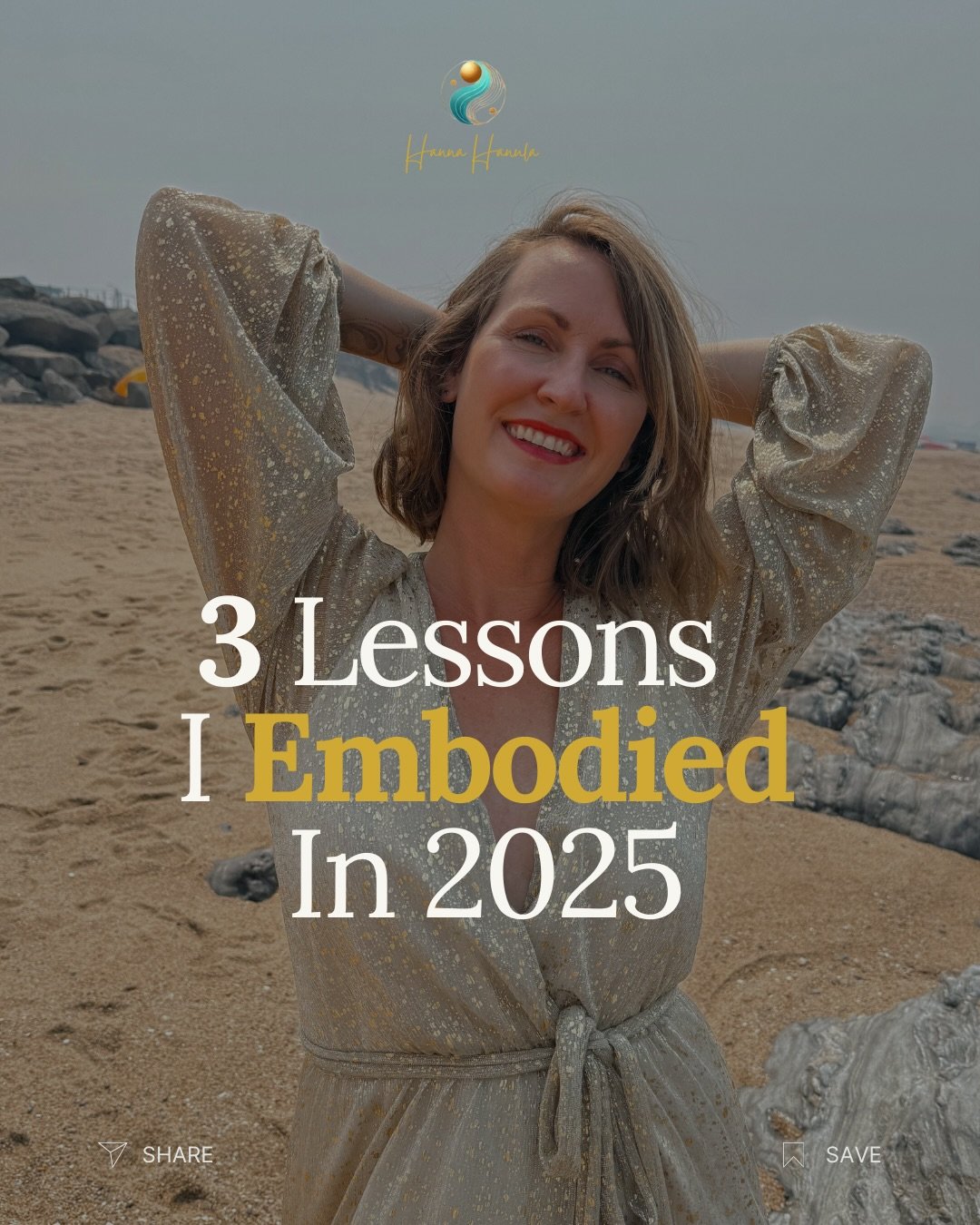 2025 was &hellip; A LOT. Sharing my 3 major lessons of the year. 

What are yours?
I&rsquo;m curious to know what you learned/embodied this year. Please share below 👇