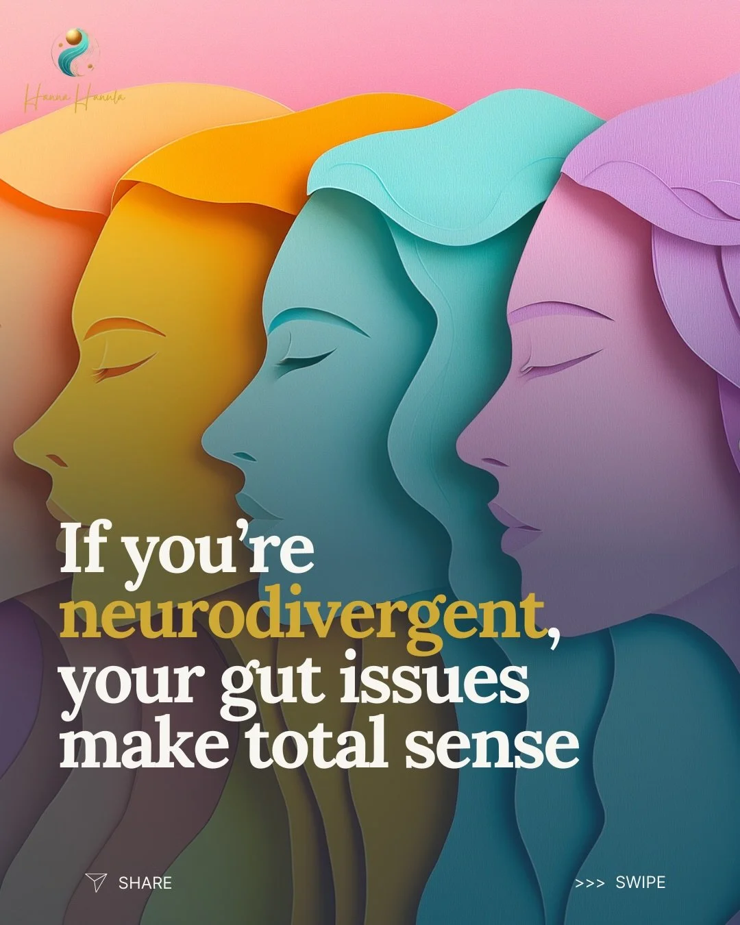 If you&rsquo;re a woman with ADHD and struggle with digestion, this isn&rsquo;t about doing more.

It&rsquo;s about lowering the load on your nervous system.

ADHD bodies often live with elevated cortisol and stimulation.
Digestion improves when the 