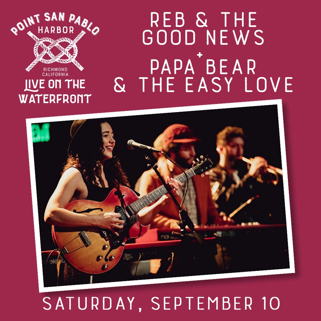 Reb & The Good News + Papa Bear & The Easy Love - LIVE ON THE WATERFRONT