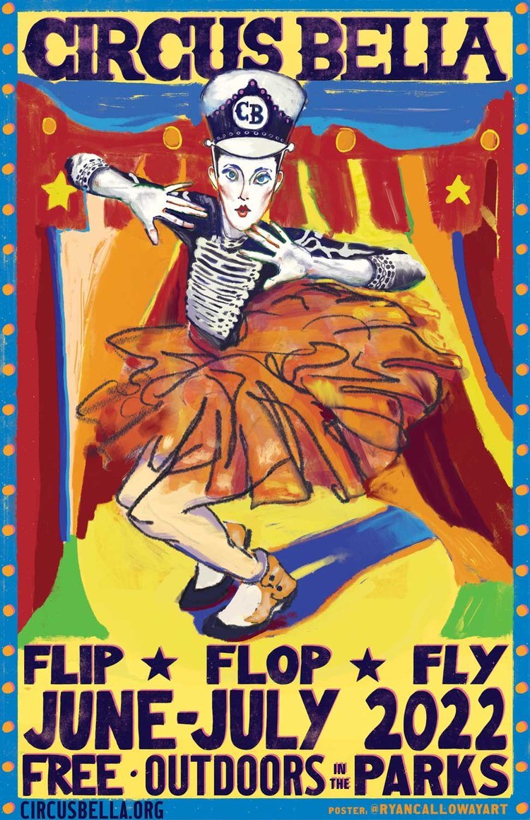 Circus Bella - Flip * Flop * Fly * - LIVE ON THE WATERFRONT