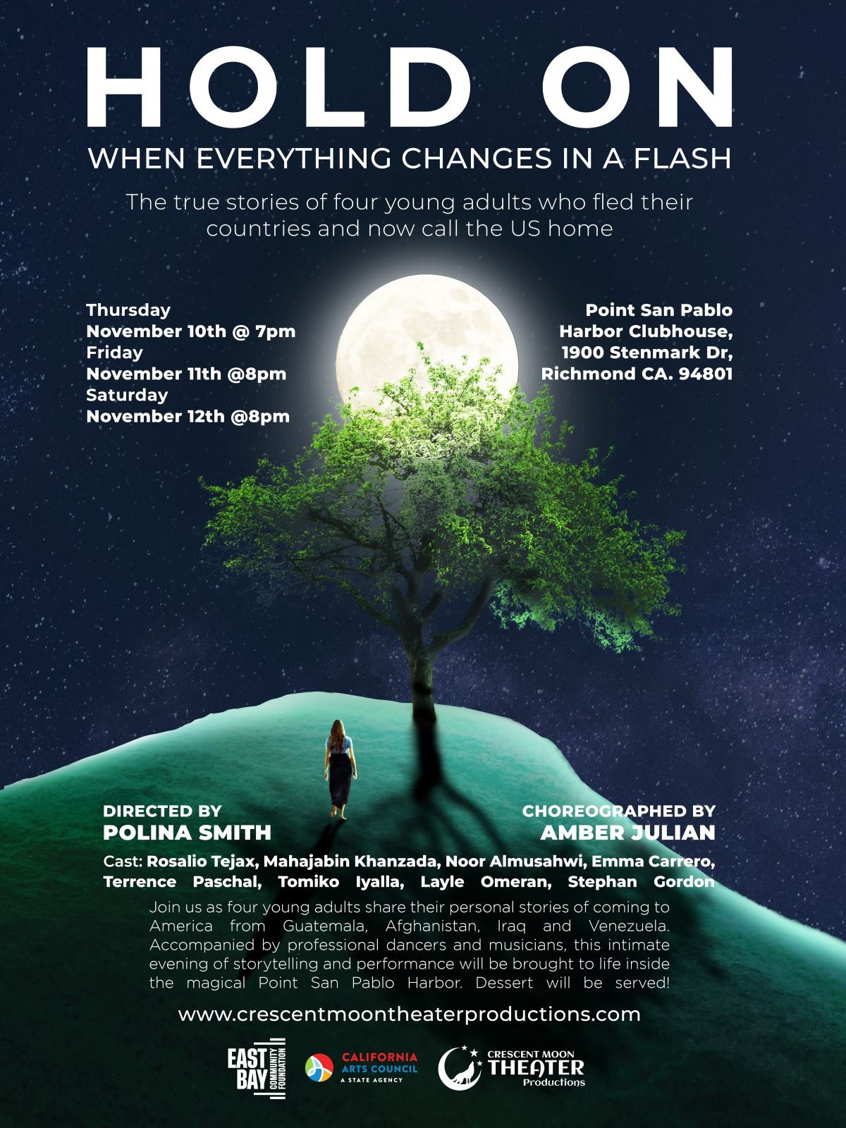 Hold On, When Everything Changes in a Flash - Crescent Moon Theater Productions
