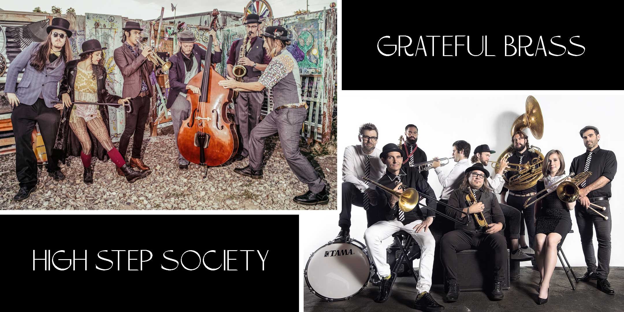 High Step Society & Grateful Brass - LIVE ON THE WATERFRONT