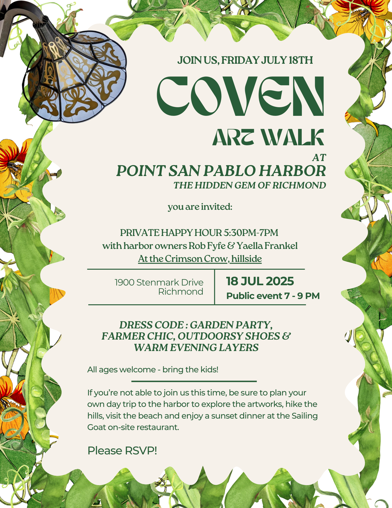 COVEN Art Walk at Point San Pablo Harbor