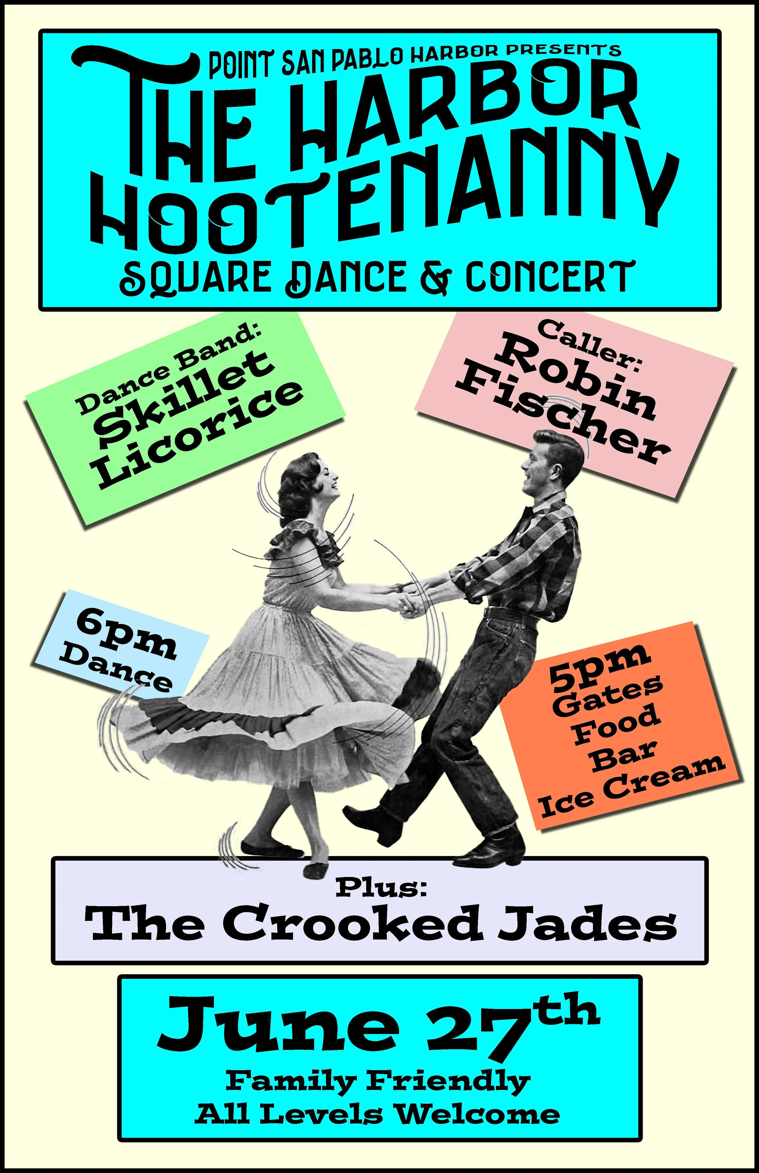 The Harbor Hootenanny - Square Dance &amp; Concert - Live on the Waterfront