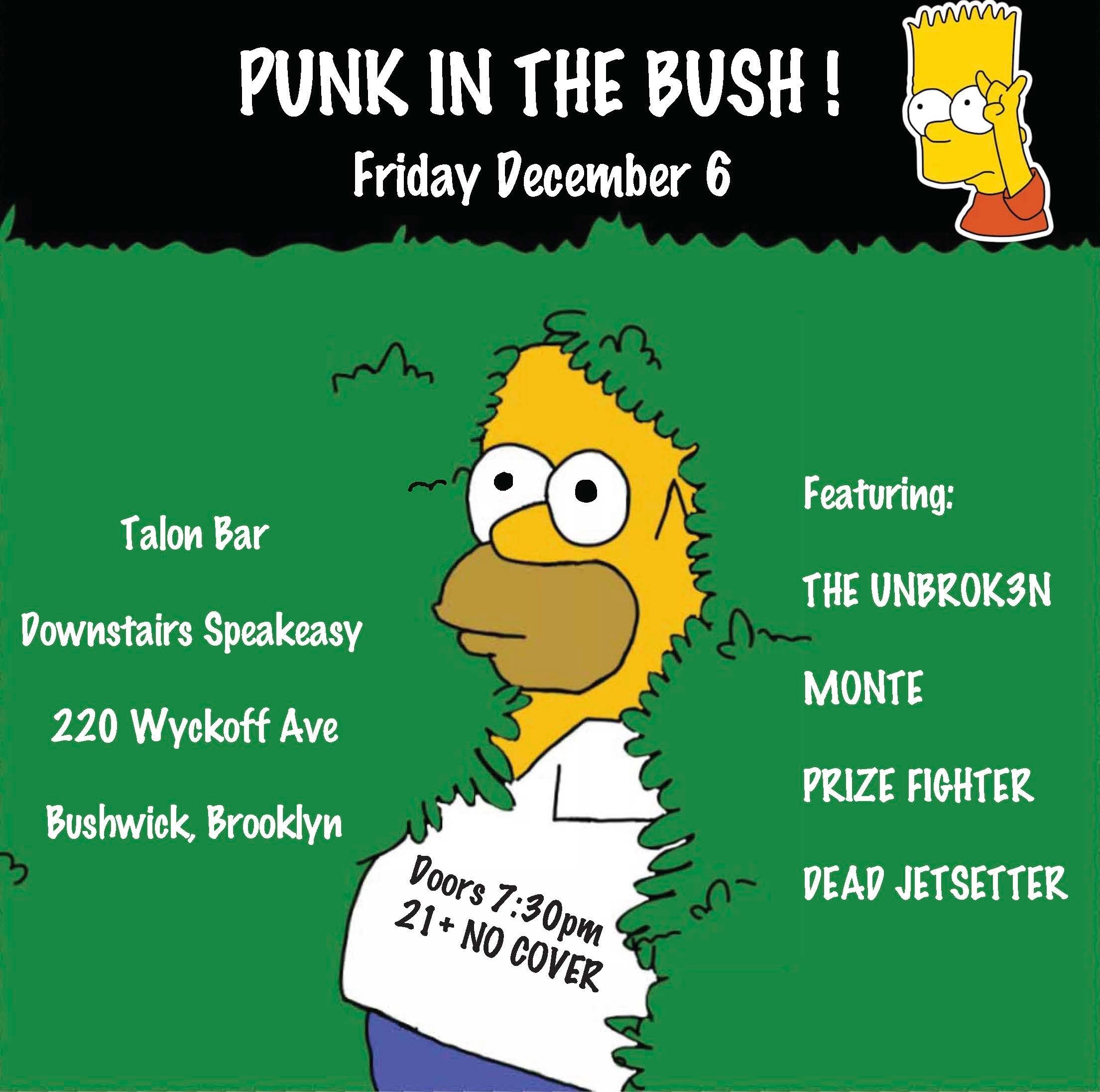 Punk in the Bush!
