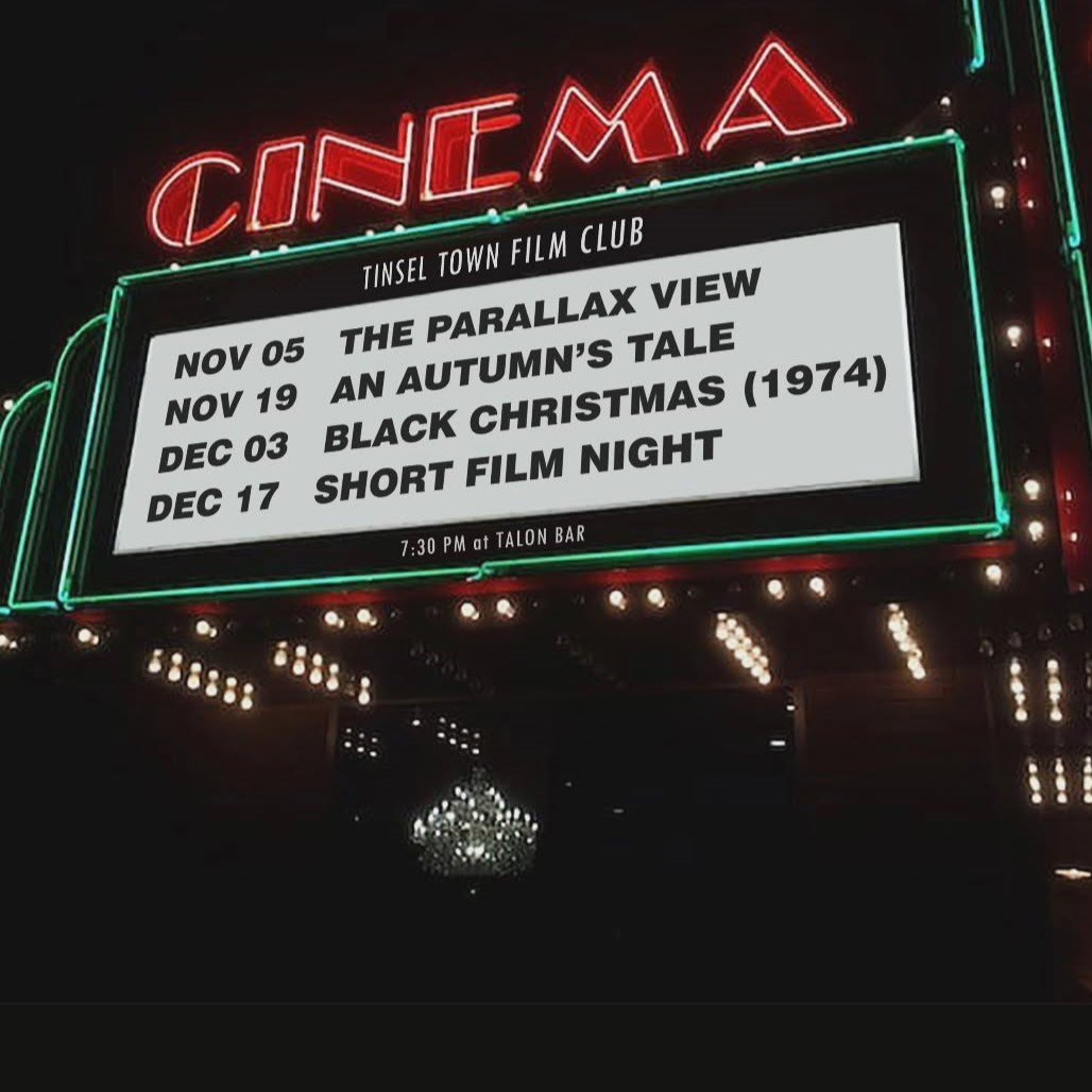 Tinsel Town Film Club short film night