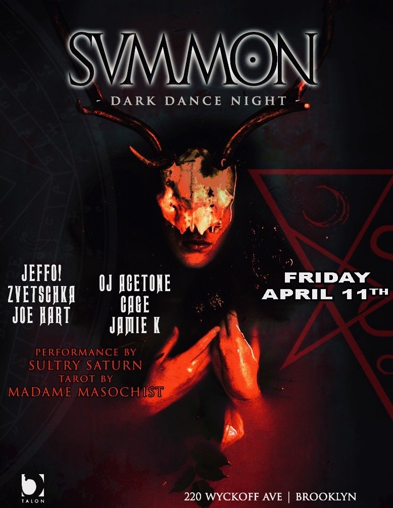 SVMMON dark dance night