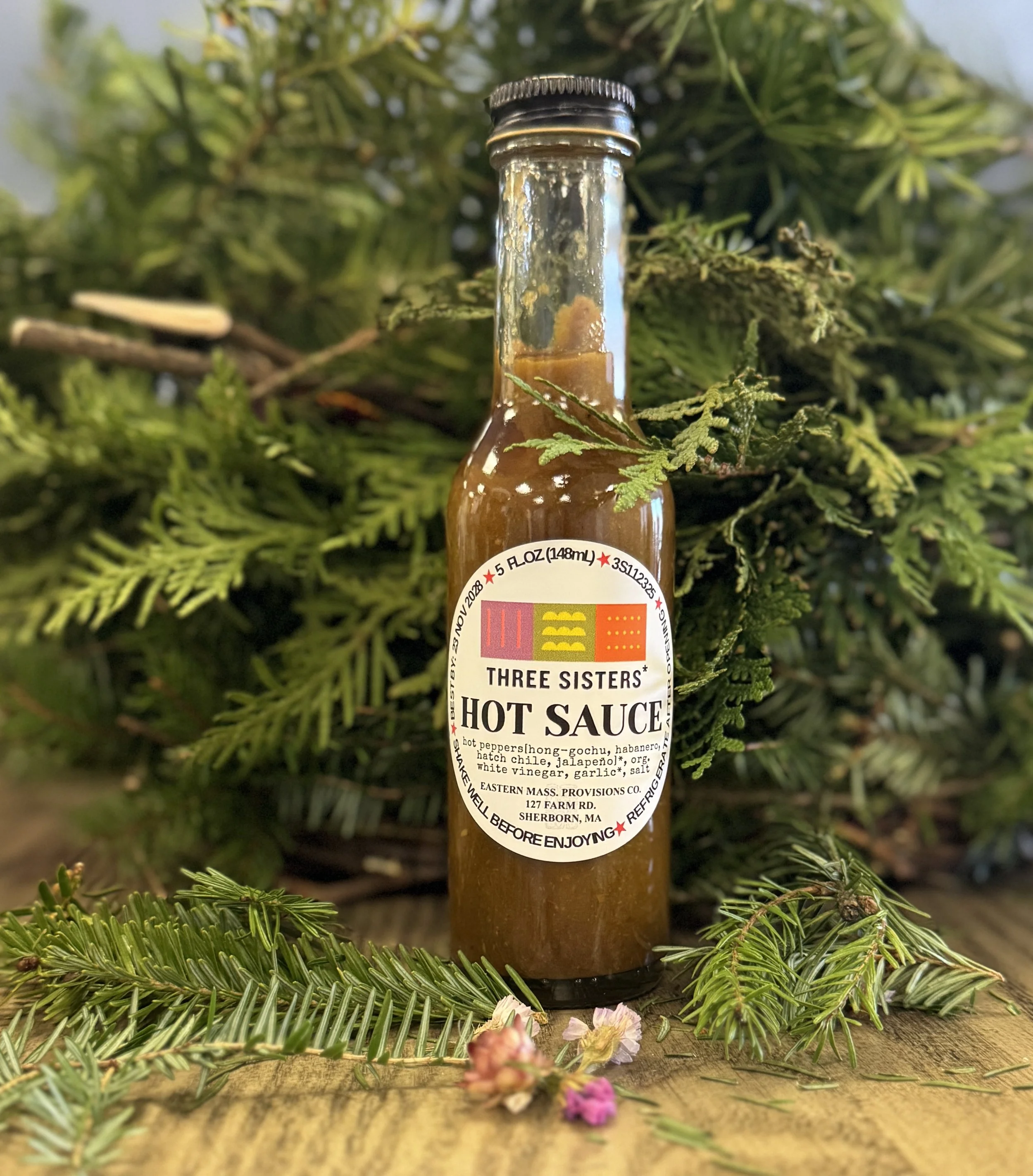Three Sisters Hot Sauce: $10