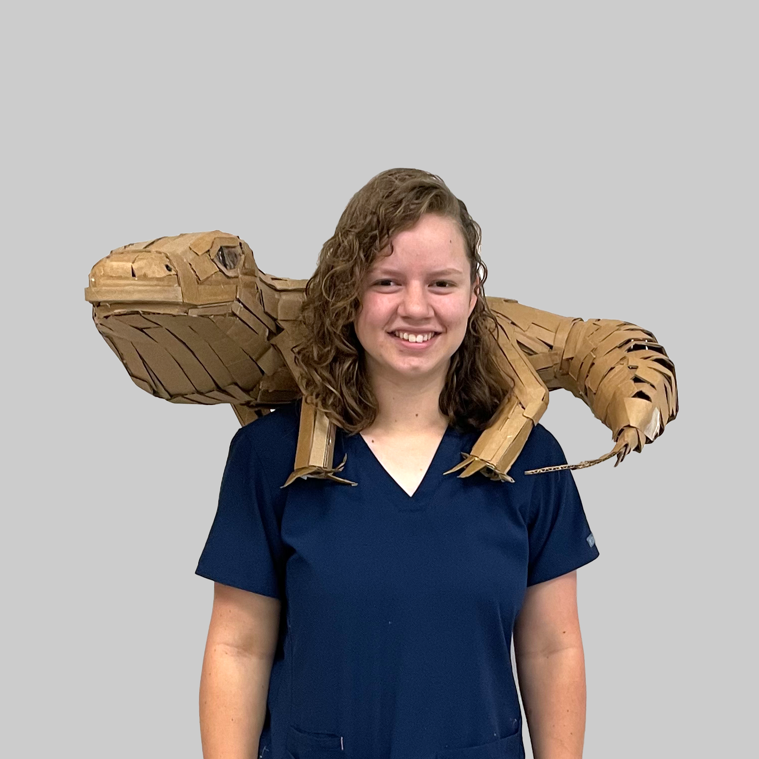 Cardboard Wearable Sculpture, 2022