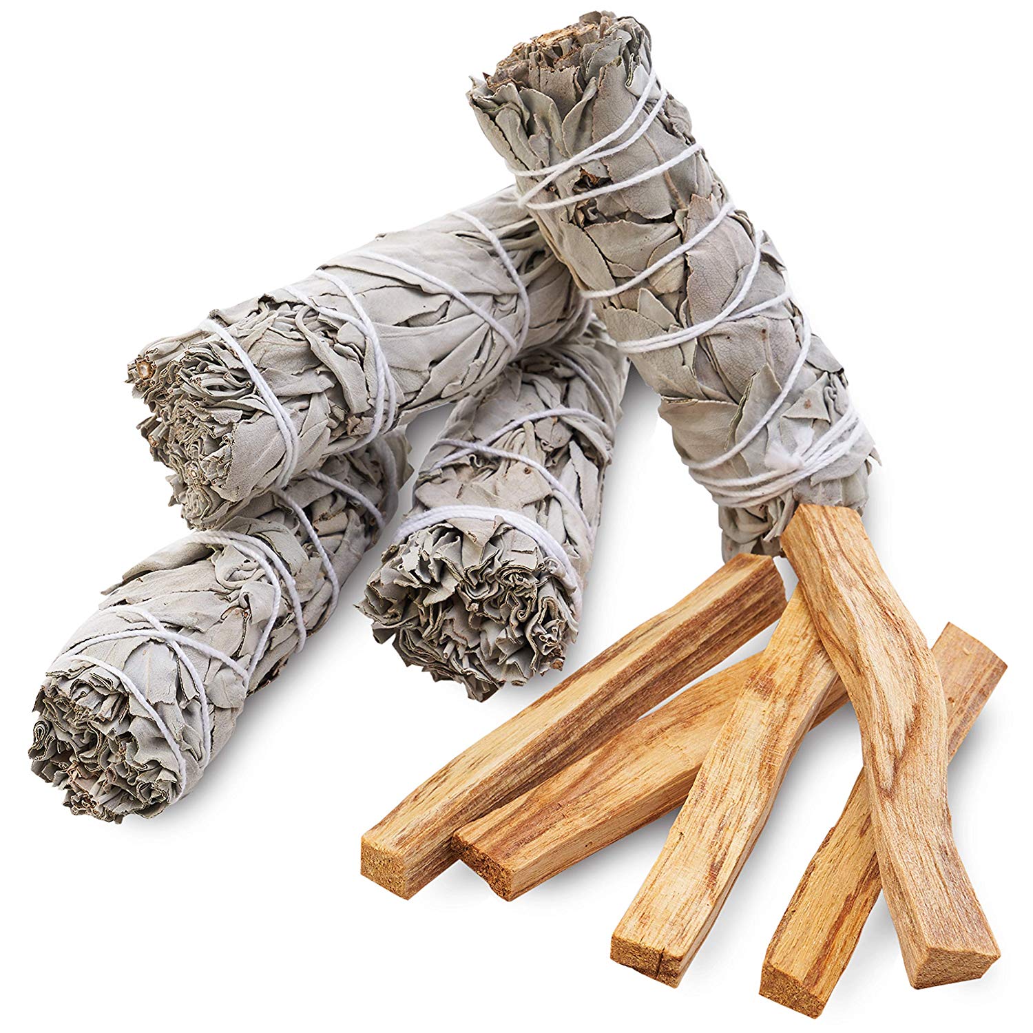 Smudge Kit: Sage &amp; Palo Santo