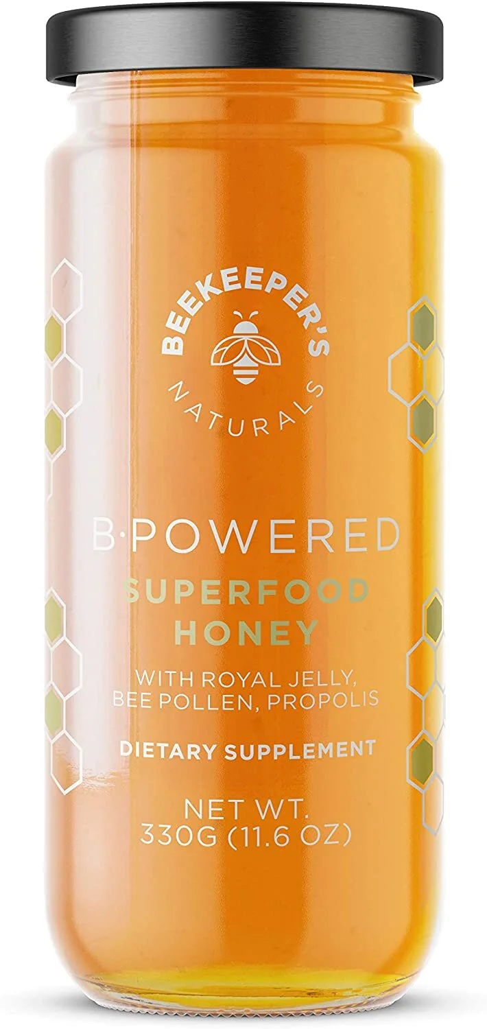 BEEKEEPER'S NATURALS B.Powered Superfood Honey