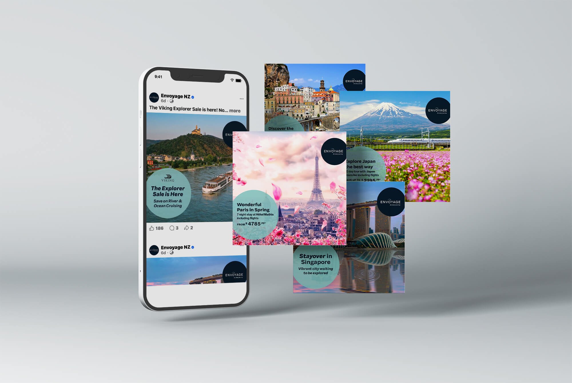 Envoyage | Social Templates B2C